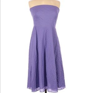 J Crew Lavender Strapless Sundress